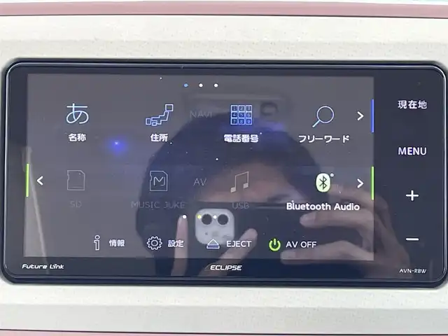 ダイハツ ムーヴ キャンバス X メイクアップ SA Ⅲ 愛媛県 2018(平30)年 4.8万km パールホワイトⅢ/ライトローズマイカメタリックⅡ 2トーン 衝突軽減ブレーキ/社外7型ナビ/フルセグTV/CD/Bluetooth/ETC/バックカメラ/コーナーセンサー/レーンキープアシスト/オートマチックハイビーム/スマートキー/プッシュスタート