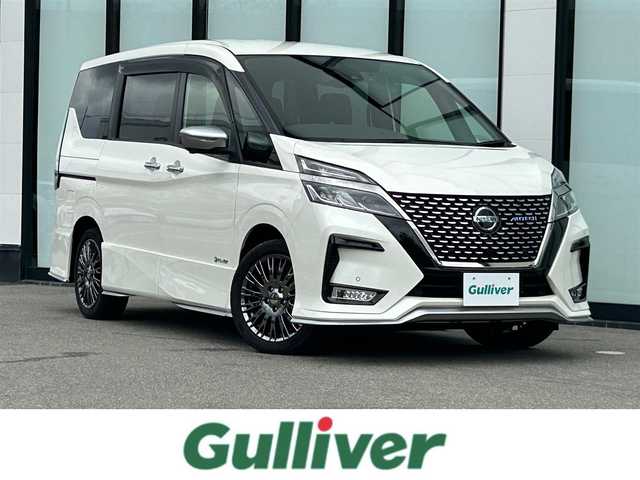 日産 セレナ e-パワー オーテック スポーツスペック 大阪府 2022(令4)年 2.3万km ブリリアントホワイトパール 純正１０インチナビ/フルセグTV/CD/DVD/Bluetooth/衝突軽減/ＢＳＭ/プロパイロット/全方位モニター/両側パワースライドドア/スマートルームミラー/ドライブレコーダー/ワンオーナー/純正フロアマット/ＥＴＣ/ＬＥＤライト