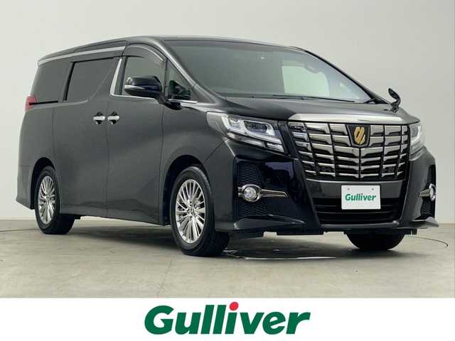 トヨタ アルファード S Aパッケージ タイプブラック 千葉県 2016(平28)年 4.8万km ブラック 禁煙車/プリクラッシュセーフティ/後席モニター/両側電動スライドドア/パワーバックドア/純正10型ナビ（NSZN-Z66T）/CD/DVD/Bluetooth/フルセグTV/バックカメラ/レーダークルーズコントロール/クリアランスソナー/ハーフレザーシート/ビルトインETC/ウッド調コンビステアリング/ステアリングスイッチ/オートライト/横滑り防止機能/電動パーキング/純正17インチアルミホイール/純正フロアマット/プッシュスタート