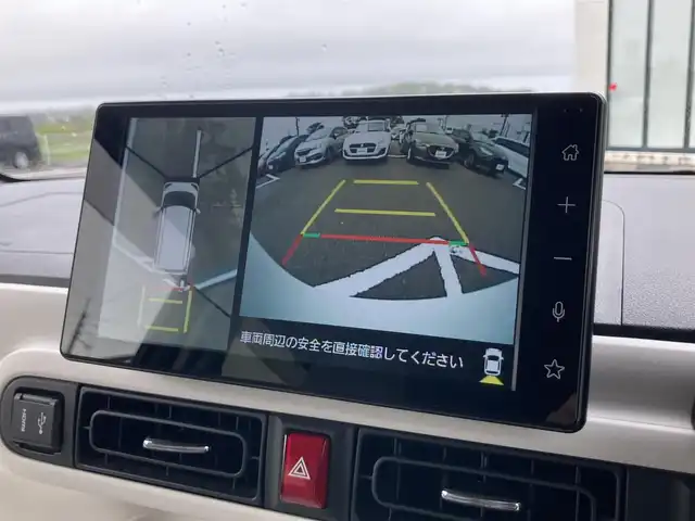 ダイハツ ムーヴ キャンバス ストライプス G 鳥取県 2024(令6)年 0.5万km シャイニングホワイトパール/アプリコットピンクメタリック ４・W・D/ワンオーナー/ツートンカラー/パール/ピンク/純正9インチディスプレイオーディオ/（フルセグ/BT/HDMI/USB）/スマートアシスト/レーンキープアシスト/両側パワースライドドア/前席シートヒーター/ホットカップホルダー/LEDヘットライト/プッシュエンジンスタート/アイドリングストップ/ワイヤレス充電機能/純正フロアマット/ドアバイザー/フロアマット/スマートキー×２/保証書・取扱説明書