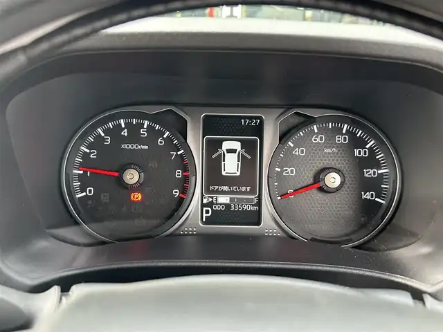 ダイハツ アトレー バン RS 愛知県 2023(令5)年 3.4万km ブラックマイカメタリック ターボ/純正ディスプレイオーディオ(フルセグTV/AM・FM/BT/AppleCarPlay/AndroidAuto/HDMI)/バックカメラ/ビルトインETC/前方ドラレコ/スマートアシスト/クルーズコントロール/レーンキープアシスト/LEDヘッドランプ/LEDフォグランプ/ドアミラーターンランプ/純正フロアマット/スペアキー/プッシュスタート/保証書/取扱説明書