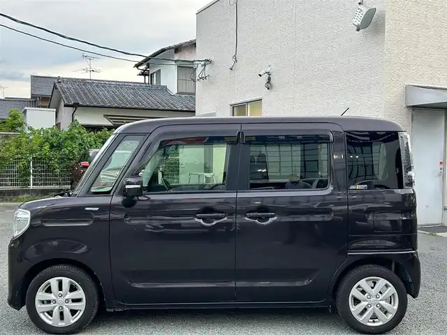 スズキ スペーシア HYBRID X 熊本県 2018(平30)年 4.7万km アーバンブラウンパールメタリック デュアルセンサーブレーキサポート/レーンキープアシスト/プッシュスタート/社外ナビ/（CD・DVD・フルセグTV・BTオーディオ・SD）/全方位カメラ/両側パワースライドドア/LEDヘッドライト/オートライト/右前席シートヒーター/横滑り防止装置/ウィンカーミラー/純正フロアマット/純正ドアバイザー/新車保証書/取扱説明書