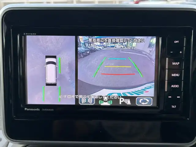 スズキ スペーシア HYBRID X 熊本県 2018(平30)年 4.7万km アーバンブラウンパールメタリック デュアルセンサーブレーキサポート/レーンキープアシスト/プッシュスタート/社外ナビ/（CD・DVD・フルセグTV・BTオーディオ・SD）/全方位カメラ/両側パワースライドドア/LEDヘッドライト/オートライト/右前席シートヒーター/横滑り防止装置/ウィンカーミラー/純正フロアマット/純正ドアバイザー/新車保証書/取扱説明書