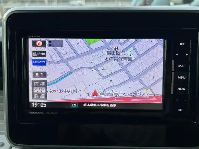 スズキ スペーシア HYBRID X 熊本県 2018(平30)年 4.7万km アーバンブラウンパールメタリック デュアルセンサーブレーキサポート/レーンキープアシスト/プッシュスタート/社外ナビ/（CD・DVD・フルセグTV・BTオーディオ・SD）/全方位カメラ/両側パワースライドドア/LEDヘッドライト/オートライト/右前席シートヒーター/横滑り防止装置/ウィンカーミラー/純正フロアマット/純正ドアバイザー/新車保証書/取扱説明書