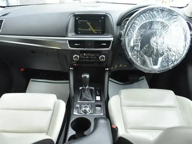 マツダ ＣＸ－５ 25S Lパッケージ 神奈川県 2016(平28)年 3.7万km ジェットブラックマイカ 純正メモリナビ/バックカメラ/フルセグテレビ/Bluetooth/アダプティブクルーズ/レザーシート/シートヒーター/パワーシート/ETC/LEDヘッドライト/スマートキー/プッシュスタート/保証書/取説/記録(H.29.R.1.3)