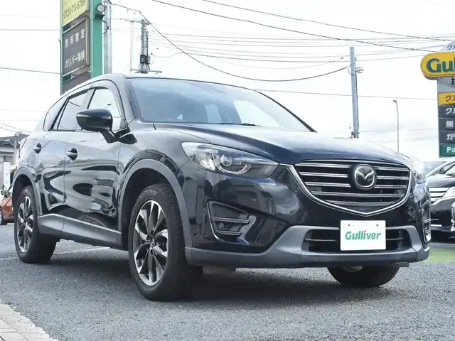 マツダ ＣＸ－５ 25S Lパッケージ 神奈川県 2016(平28)年 3.7万km ジェットブラックマイカ 純正メモリナビ/バックカメラ/フルセグテレビ/Bluetooth/アダプティブクルーズ/レザーシート/シートヒーター/パワーシート/ETC/LEDヘッドライト/スマートキー/プッシュスタート/保証書/取説/記録(H.29.R.1.3)