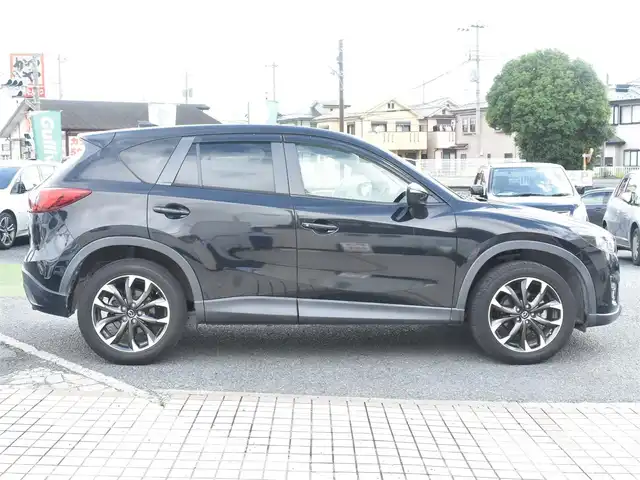 マツダ ＣＸ－５ 25S Lパッケージ 神奈川県 2016(平28)年 3.7万km ジェットブラックマイカ 純正メモリナビ/バックカメラ/フルセグテレビ/Bluetooth/アダプティブクルーズ/レザーシート/シートヒーター/パワーシート/ETC/LEDヘッドライト/スマートキー/プッシュスタート/保証書/取説/記録(H.29.R.1.3)