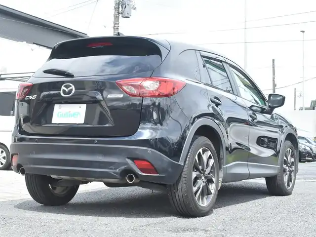 マツダ ＣＸ－５ 25S Lパッケージ 神奈川県 2016(平28)年 3.7万km ジェットブラックマイカ 純正メモリナビ/バックカメラ/フルセグテレビ/Bluetooth/アダプティブクルーズ/レザーシート/シートヒーター/パワーシート/ETC/LEDヘッドライト/スマートキー/プッシュスタート/保証書/取説/記録(H.29.R.1.3)