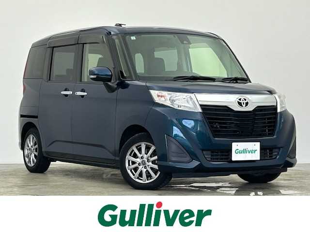 トヨタ ルーミー G S 宮城県 2017(平29)年 5.4万km レーザーブルークリスタルシャイン ワンオーナー//純正9インチナビ(NSZT-Y66T)//フルセグＴＶ//バックカメラ//両側パワースライドドア//クルーズコントロール//スマートアシスト//ビルトインETC//オートエアコン//プッシュスタート//オートライト//スマートキー//スペアキー//横滑り防止装置//保証書//取扱説明書