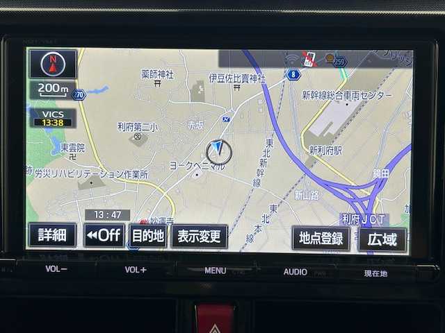 トヨタ ルーミー G S 宮城県 2017(平29)年 5.4万km レーザーブルークリスタルシャイン ワンオーナー//純正9インチナビ(NSZT-Y66T)//フルセグＴＶ//バックカメラ//両側パワースライドドア//クルーズコントロール//スマートアシスト//ビルトインETC//オートエアコン//プッシュスタート//オートライト//スマートキー//スペアキー//横滑り防止装置//保証書//取扱説明書