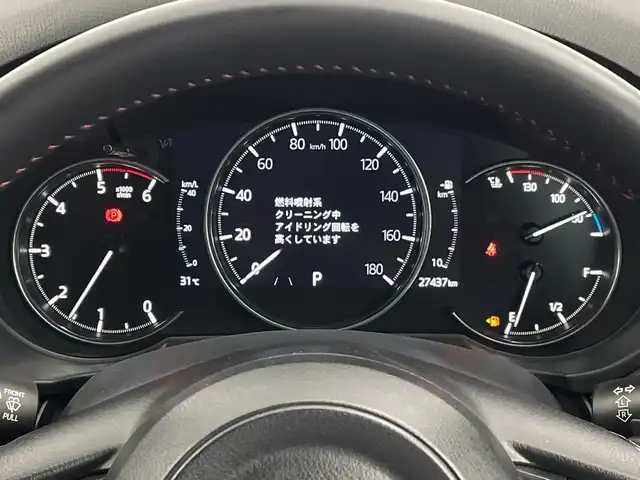 マツダ ＣＸ－５ XD ブラックトーンエディション 新潟県 2022(令4)年 2.8万km ソウルレッドクリスタルM ４WD/純正１０．２５インチナビ（Bluetooth・USB）/アラウンドビューモニター　/BOSEサウンド　/衝突被害軽減システム/フルセグ　/ハーフレザーシート　/D席パワーシート/D席メモリーシート　/前席シートヒーター　/電動リアゲート/LEDオートライト　/オートマチックハイビーム/レーンキープアシスト　/追従クルーズコントロール/前後コーナーセンサー/アイドリングストップ/ブラインドスポットモニター/クルージングトラフィックサポート/スマートシティブレーキサポート/パドルシフト/レザーステアリング/ステアリングヒーター/ヘッドアップディスプレイ/ドライバーアテンションアラート/ETC/MTモード付AT/純正フロアマット/純正１９インチアルミホイール/スマートキー/スペアキー/保証書/取扱説明書
