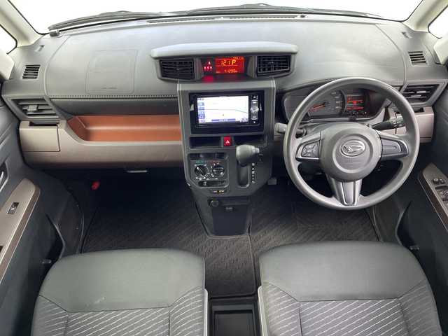 ダイハツ トール X SAⅢ 岐阜県 2019(平31)年 4.2万km パールホワイトⅢ 社外ナビ/（フルセグ/CD/DVD）/バックカメラ/片側パワーバックドア/純正フロアマット/純正ドアバイザー/前方ドライブレコーダー/電動格納ミラー/サマータイヤ積込み（純正ホイールキャップ付き）/スマートキー/スペアキー/スマートアシスト/コーナーセンサー/オートマチックハイビーム