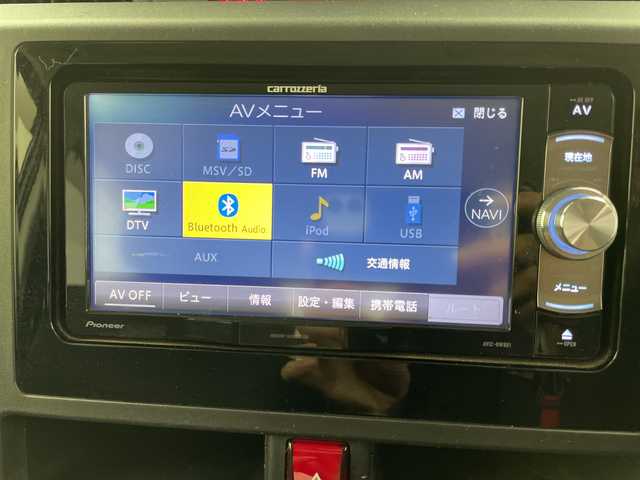 ダイハツ トール X SAⅢ 岐阜県 2019(平31)年 4.2万km パールホワイトⅢ 社外ナビ/（フルセグ/CD/DVD）/バックカメラ/片側パワーバックドア/純正フロアマット/純正ドアバイザー/前方ドライブレコーダー/電動格納ミラー/サマータイヤ積込み（純正ホイールキャップ付き）/スマートキー/スペアキー/スマートアシスト/コーナーセンサー/オートマチックハイビーム