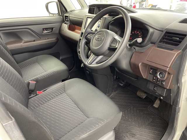 ダイハツ トール X SAⅢ 岐阜県 2019(平31)年 4.2万km パールホワイトⅢ 社外ナビ/（フルセグ/CD/DVD）/バックカメラ/片側パワーバックドア/純正フロアマット/純正ドアバイザー/前方ドライブレコーダー/電動格納ミラー/サマータイヤ積込み（純正ホイールキャップ付き）/スマートキー/スペアキー/スマートアシスト/コーナーセンサー/オートマチックハイビーム