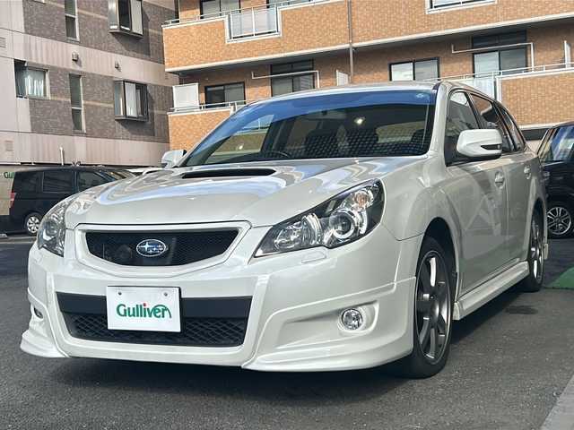 スバル レガシィ ツーリングワゴン 2．5GT Sパッケージ 高知県 2009(平21)年 14.1万km サテンホワイトパール 柿本改マフラー/ＭＴ/純正１８インチアルミ/フルセグＴＶ/Ｂｌｕｅｔｏｏｔｈオーディオ/ＣＤ・ＤＶＤ/バックカメラ/ＥＴＣ/純正フロアマット/オートライト/純正フロアマット/ハーフレザー/パワーシート