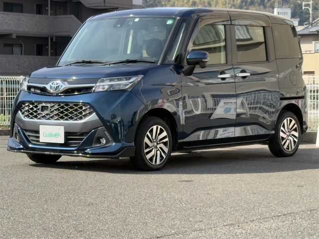 トヨタ タンク カスタムG S 山口県 2018(平30)年 5.3万km レーザーブルークリスタルシャイン ワンオーナー/両側パワースライドドア /SDナビ フルセグTV CD DVD BT/バックカメラ/クルーズコントロール/LEDオートヘッドライト/フォグライト /衝突被害軽減ブレーキ/ドラレコ/スマートキー/革巻きステアリング/ステアリングリモコン
