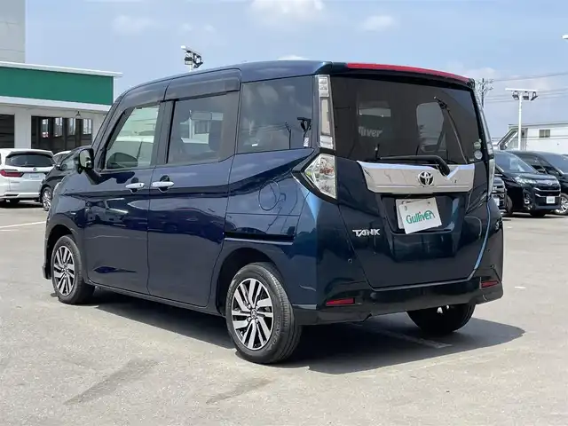 トヨタ タンク カスタムG S 東京都 2018(平30)年 5.3万km レーザーブルークリスタルシャイン 純正ナビ/バックモニター/衝突回避支援ブレーキ/車線逸脱警報機能/クルーズコントロール/両側電動スライドドア/ＥＴＣ/ドライブレコーダー/アイドリングストップ/横滑り防止措置/ステアリングスイッチ