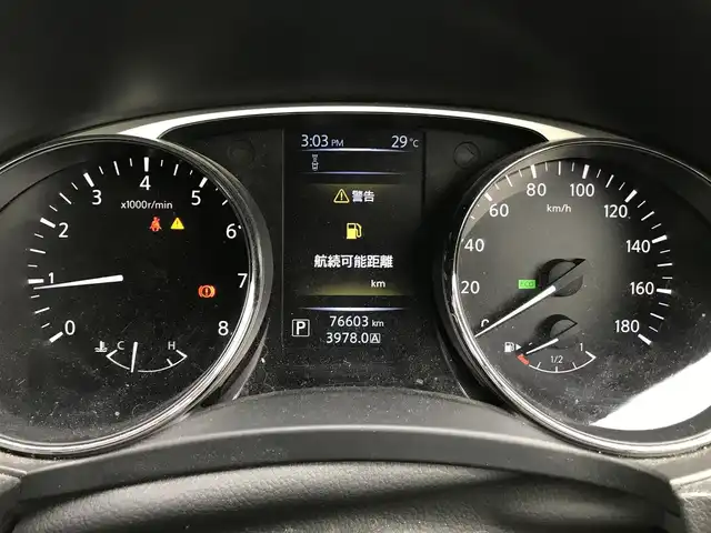 日産 エクストレイル 20X エマージェンシーブレーキ 栃木県 2014(平26)年 7.7万km ダイヤモンドブラック 株)IDOMが運営する【じしゃロン小山店】の自社ローン専用車両になります。こちらは現金またはオートローンご利用時の価格です。自社ローンご希望の方は別途その旨お申付け下さい//禁煙車/純正ワンセグナビ/（CD/DVD/AM/FMラジオ）/(Bluetooth)/スマートキー/プッシュスタート/バックカメラ/ＥＴＣ/エマージェンシーブレーキ/アイドリングストップ/ステアリングリモコン/電動格納ドアミラー/パワーウインドウ/防眩ミラー/オートライト