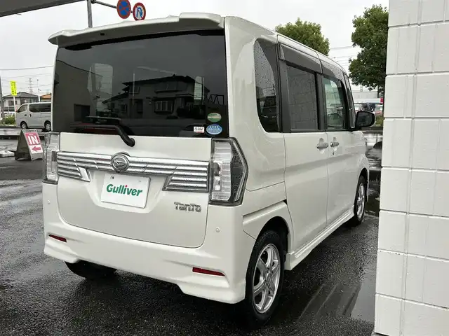 ダイハツ タント カスタムX トップED VS SAⅢ 埼玉県 2019(平31)年 6.6万km パールホワイトⅢ /フルセグテレビ//バックカメラ//プッシュスタート//両側パワースライドドア//ETC//マルチテレインモニター//ワンオーナー//ハーフレザー//純正アルミホイール//PW//PS//AAC//ABS//両側パワースライドドア//ベンチシート/