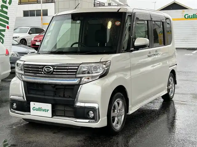 ダイハツ タント カスタムX トップED VS SAⅢ 埼玉県 2019(平31)年 6.6万km パールホワイトⅢ /フルセグテレビ//バックカメラ//プッシュスタート//両側パワースライドドア//ETC//マルチテレインモニター//ワンオーナー//ハーフレザー//純正アルミホイール//PW//PS//AAC//ABS//両側パワースライドドア//ベンチシート/