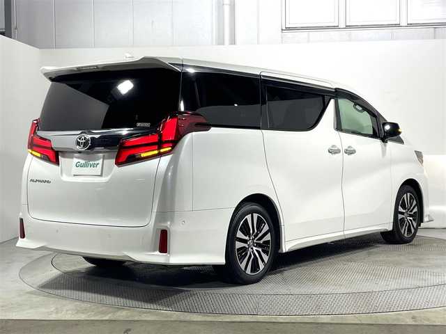 トヨタ アルファード S Cパッケージ 大阪府 2020(令2)年 4万km ホワイトパールクリスタルシャイン サンルーフ　黒革シート　ＪＢＬナビＴＶ　３６０カメラ　後席モニター　デジタルインナーミラー　三眼ＬＥＤ　パワーシート／ヒーター／エアコン　電動リアゲート　衝突軽減　レーダーＣ　ＢＳＭ　パークアシスト