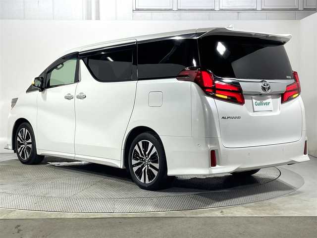 トヨタ アルファード S Cパッケージ 大阪府 2020(令2)年 4万km ホワイトパールクリスタルシャイン サンルーフ　黒革シート　ＪＢＬナビＴＶ　３６０カメラ　後席モニター　デジタルインナーミラー　三眼ＬＥＤ　パワーシート／ヒーター／エアコン　電動リアゲート　衝突軽減　レーダーＣ　ＢＳＭ　パークアシスト