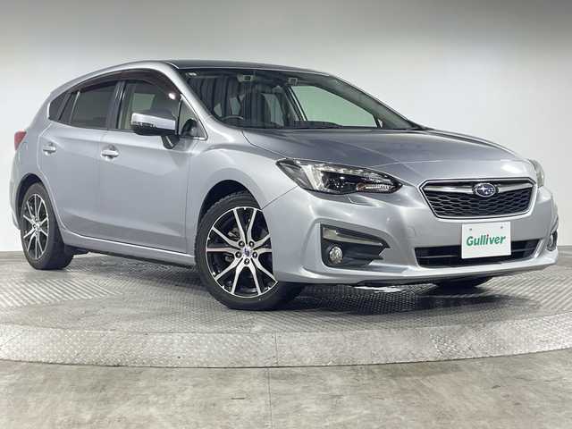 スバル インプレッサ スポーツ 2．0i－Lアイサイト 神奈川県 2017(平29)年 4.6万km アイスシルバーメタリック アイサイト/バックカメラ/ドライブレコーダー/スペアキー/autoライト/LEDヘッドライト/純正ナビ/電子パーキング/ETC/プッシュスタート/シートリフター/フォグランプ/Bluetooth/フルセグテレビ/オートホールド/SRH/革ステアリング/電動格納ミラー/純正フロアマット/純正アルミホイール/純正ドアバイザー/ダウンヒル/スマートキー/パドルシフト/ウィンカーミラー