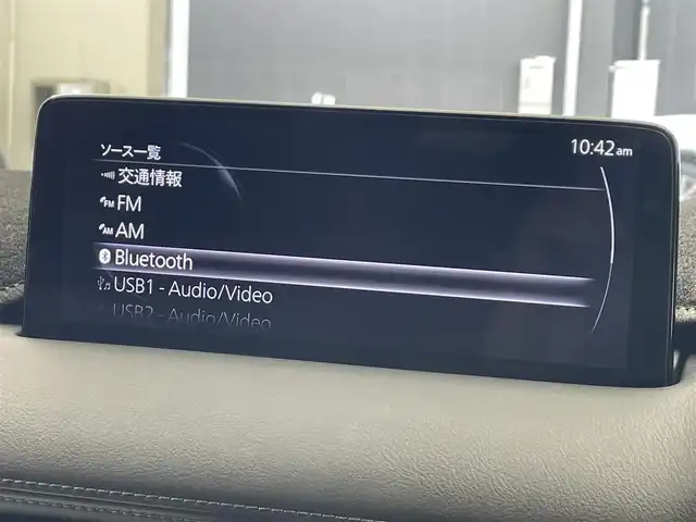 マツダ ＣＸ－８ XD エクスクルーシブモード 滋賀県 2021(令3)年 4.3万km プラチナクォーツメタリック 純正10インチSDナビ/・Bluetooth/USB/フルセグ/全方位カメラ/本革シート/・シートヒーター/ベンチレーション/パワーリアゲート/BOSEサウンド/ステアリングヒーター/電子パーキング/前後ソナー/ルーフレール/スマートキー/ETC