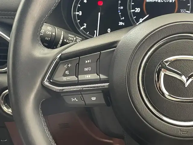 マツダ ＣＸ－８ XD エクスクルーシブモード 滋賀県 2021(令3)年 4.3万km プラチナクォーツメタリック 純正10インチSDナビ/・Bluetooth/USB/フルセグ/全方位カメラ/本革シート/・シートヒーター/ベンチレーション/パワーリアゲート/BOSEサウンド/ステアリングヒーター/電子パーキング/前後ソナー/ルーフレール/スマートキー/ETC