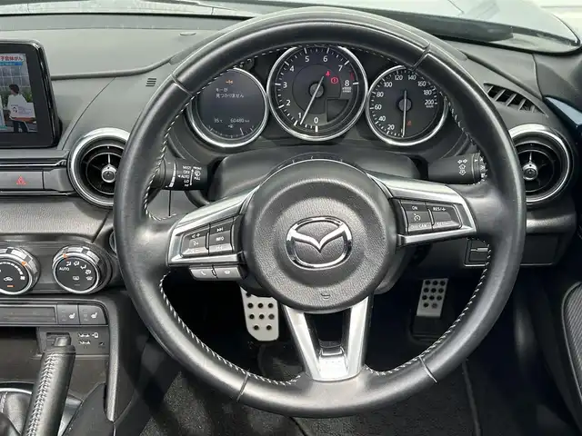 マツダ ロードスター S スペシャルパッケージ 千葉県 2020(令2)年 6.1万km エターナルブルーマイカ 純正ナビ/フルセグＴＶ/バックカメラ/ビルトインＥＴＣ/前席シートヒーター/クルーズコントロール/オートライト/ＵＳＢソケット/コーナーセンサー/衝突被害軽減ブレーキ/レーンキープアシスト