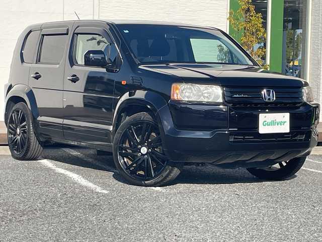 ホンダ クロスロード 18X 千葉県 2008(平20)年 13.6万km ナイトホークブラックパール 7人乗　メーカーナビ　バックカメラ　DVD　革巻きハンドル　キーレス　フロアマット　HID　オートライト　社外19インチブラックアルミホイール　VSA　ブラックグリル　ドアバイザー