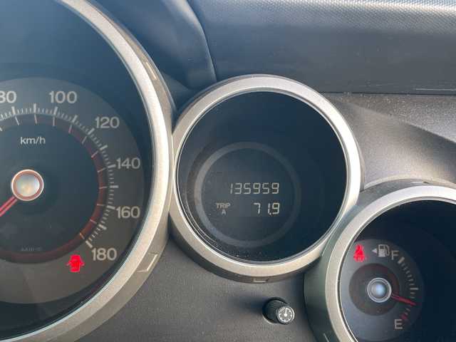 ホンダ クロスロード 18X 千葉県 2008(平20)年 13.6万km ナイトホークブラックパール 7人乗　メーカーナビ　バックカメラ　DVD　革巻きハンドル　キーレス　フロアマット　HID　オートライト　社外19インチブラックアルミホイール　VSA　ブラックグリル　ドアバイザー