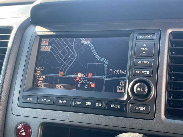 ホンダ クロスロード 18X 千葉県 2008(平20)年 13.6万km ナイトホークブラックパール 7人乗　メーカーナビ　バックカメラ　DVD　革巻きハンドル　キーレス　フロアマット　HID　オートライト　社外19インチブラックアルミホイール　VSA　ブラックグリル　ドアバイザー