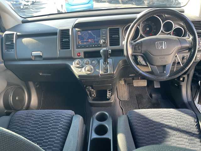 ホンダ クロスロード 18X 千葉県 2008(平20)年 13.6万km ナイトホークブラックパール 7人乗　メーカーナビ　バックカメラ　DVD　革巻きハンドル　キーレス　フロアマット　HID　オートライト　社外19インチブラックアルミホイール　VSA　ブラックグリル　ドアバイザー