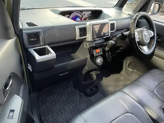 ダイハツ ウェイク G ターボ SA Ⅲ 滋賀県 2020(令2)年 5.2万km オフビートカーキM 社外８インチナビ/Bluetooth/SD/DVD/HDMI/両側電動スライド/電動格納ミラー/全方位カメラ/リアソナー/バックカメラ/ETC/プッシュスタート/スマートキー