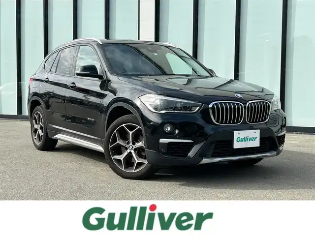 ＢＭＷ Ｘ１ sDrive 18i Xライン 大阪府 2016(平28)年 7.2万km 黒 純正ナビ/バックカメラ/横滑り防止装置/コーナーセンサー/アイドリングストップ/レーンキープアシスト/ステアリングスイッチ/純正１８インチアルミホイール/ドライブレコーダー/ハーフレザーシート/電動リアゲート/ＬＥＤ