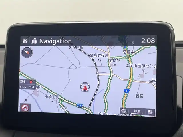 マツダ マツダ２ XD Lパッケージ 岡山県 2020(令2)年 0.7万km ソニックシルバーM 純正ナビ/【ナビ/フルセグ/Bluetooth/DVD/AUX】	/３６０°カメラ/追従型クルーズコントロール	/オートハイビーム	/LEDヘッドライト（AUTO機能付き）	/ビルトインETC	/前席シートヒーター/ステアリングヒーター	/運転席パワーシート	/衝突軽減ブレーキシステム	/車線逸脱防止システム	/横滑り防止装置	/踏み間違い防止/ISOFIX/ヘッドアップディスプレイ/シートリフター/ウィンカーミラー/ドアバイザー	/純正16インチアルミ	/コーナーセンサー（前後）	/純正ラバーフロアマット	/ハーフレザー/ステアリングスイッチ	/プッシュスタート	/スマートキー×2	/保証書	/取扱説明書