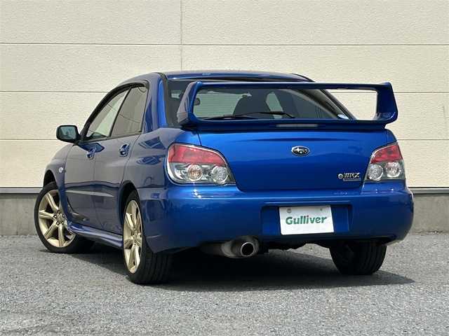 スバル インプレッサ ＷＲＸ 茨城県 2005(平17)年 8.1万km WRブルーマイカ 社外ナビ/Bluetooth/DVD再生機能/フルセグTV/純正スポーツシート/純正ゴールドホイール/ターボエンジン/フロアマット純正/パワーウィンドウ/リモコンキー/ABS/ETC