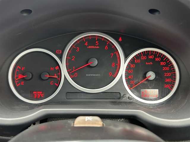 スバル インプレッサ ＷＲＸ 茨城県 2005(平17)年 8.1万km WRブルーマイカ 社外ナビ/Bluetooth/DVD再生機能/フルセグTV/純正スポーツシート/純正ゴールドホイール/ターボエンジン/フロアマット純正/パワーウィンドウ/リモコンキー/ABS/ETC