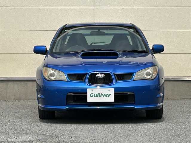 スバル インプレッサ ＷＲＸ 茨城県 2005(平17)年 8.1万km WRブルーマイカ 社外ナビ/Bluetooth/DVD再生機能/フルセグTV/純正スポーツシート/純正ゴールドホイール/ターボエンジン/フロアマット純正/パワーウィンドウ/リモコンキー/ABS/ETC