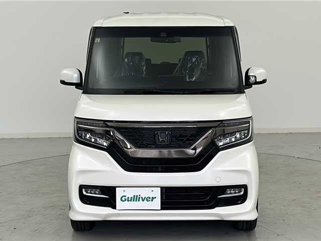 ホンダ Ｎ ＢＯＸ カスタム G EX ターボ ホンダセンシング 宮城県 2018(平30)年 8万km プレミアムホワイトパールⅡ 禁煙車/ホンダセンシング/・衝突軽減ブレーキ/・レーンキープアシスト/・アダプティブクルーズコントロール/・オートハイビームアシスト/助手席スーパースライドシート/純正SDナビ/・CD.DVD.USB.SD.BT/フルセグTV/バックモニター/両側パワースライドドア/ハーフレザーシート/パドルシフト/革巻ステアリングホイール/ステアリングスイッチ/ビルトインETC/純正ドライブレコーダー（F）/LEDヘッドライト/LEDフォグランプ/シーケンシャルランプ/プッシュスタート/スマートキー/純正15インチアルミホイール/純正フロアマット