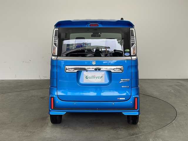 スズキ スペーシア カスタム HYBRID XS ターボ 兵庫県 2020(令2)年 2.9万km ブリスクブルーM ・デュアルセンサーブレーキサポート/・社外9インチメモリナビ(AVIC-RLS901II)/CD/DVD/SD/BT/フルセグ/・ビルトインETC/・全方位カメラ/・両側パワースライドドア/・パドルシフト/・ハーフレザーシート/・シートヒーター/・アイドリングストップ/・クルーズコントロール/・レーンキープアシスト/・誤発進抑制制御/・コーナーセンサー/・オートマチックハイビーム/・ヘッドアップディスプレイ/・LEDヘッドランプ/・LEDフォグ/・純正16インチアルミホイール
