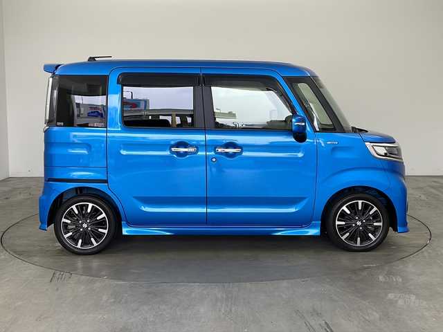 スズキ スペーシア カスタム HYBRID XS ターボ 兵庫県 2020(令2)年 2.9万km ブリスクブルーM ・デュアルセンサーブレーキサポート/・社外9インチメモリナビ(AVIC-RLS901II)/CD/DVD/SD/BT/フルセグ/・ビルトインETC/・全方位カメラ/・両側パワースライドドア/・パドルシフト/・ハーフレザーシート/・シートヒーター/・アイドリングストップ/・クルーズコントロール/・レーンキープアシスト/・誤発進抑制制御/・コーナーセンサー/・オートマチックハイビーム/・ヘッドアップディスプレイ/・LEDヘッドランプ/・LEDフォグ/・純正16インチアルミホイール