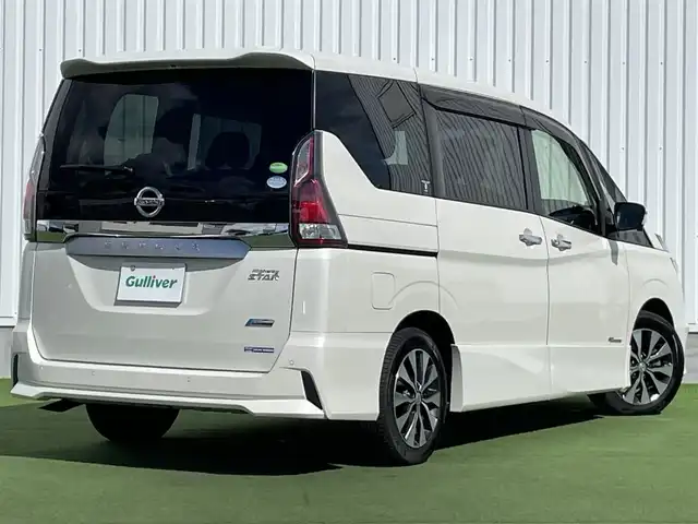日産 セレナ ハイウェイスター Vセレクション 香川県 2017(平29)年 5.1万km ブリリアントホワイトパール 現在走行距離50266km/プロパイロット/純正メモリーナビ9インチ/純正後席モニター/アラウンドビューモニター/両側パワースライドドア/革巻ステアリング/ステアリングリモコン/クルーズコントロール/デジタルインナーミラー/レーダー探知機/前方ドライブレコーダー/ETC/LEDヘッドライト/フルセグTV/インテリジェントオートスライド/スマートキー/プッシュスタート