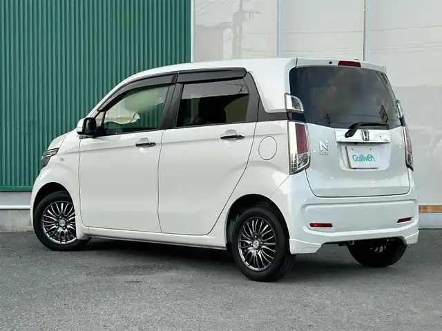 ホンダ Ｎ ＷＧＮ G SSパッケージ 福岡県 2017(平29)年 6万km プレミアムホワイトパールⅡ 純正ナビ/フルセグTV/バックカメラ/ビルトインETC/前後ドライブレコーダー/衝突被害軽減ブレーキ/HIDヘッドランプ/オートライト/オートエアコン/ステアリングスイッチ/社外14インチアルミホイール/スマートキー/プッシュエンジンスイッチ/禁煙車