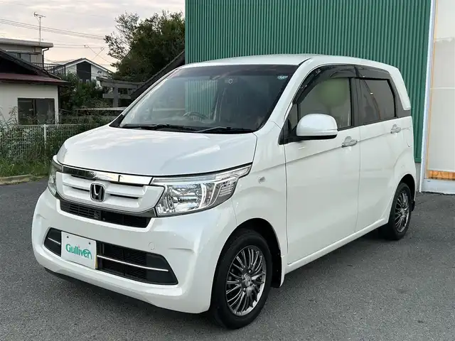 ホンダ Ｎ ＷＧＮ G SSパッケージ 福岡県 2017(平29)年 6万km プレミアムホワイトパールⅡ 純正ナビ/フルセグTV/バックカメラ/ビルトインETC/前後ドライブレコーダー/衝突被害軽減ブレーキ/HIDヘッドランプ/オートライト/オートエアコン/ステアリングスイッチ/社外14インチアルミホイール/スマートキー/プッシュエンジンスイッチ/禁煙車