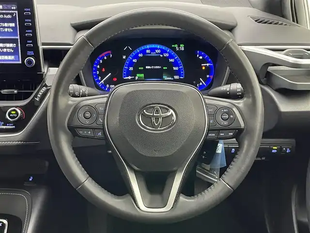 トヨタ カローラ スポーツ ハイブリッドG スタイルPKG 愛知県 2021(令3)年 5.1万km プラチナホワイトパールマイカ 純正８型ＤＡナビＴＶ　バックカメラ　禁煙車　シートヒーター　ハンドルヒーター　ワイパーデアイサー　ＢＳＭ　ハーフレザー　電動パーキング　衝突軽減装置　追従クルコン　ＬＥＤオートライト　コーナーセンサー　セーフティセンス　車線逸脱　ETC　ドライブレコーダー　ストラットバー　前後ドラレコ