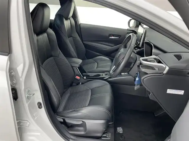 トヨタ カローラ スポーツ ハイブリッドG スタイルPKG 愛知県 2021(令3)年 5.1万km プラチナホワイトパールマイカ 純正８型ＤＡナビＴＶ　バックカメラ　禁煙車　シートヒーター　ハンドルヒーター　ワイパーデアイサー　ＢＳＭ　ハーフレザー　電動パーキング　衝突軽減装置　追従クルコン　ＬＥＤオートライト　コーナーセンサー　セーフティセンス　車線逸脱　ETC　ドライブレコーダー　ストラットバー　前後ドラレコ