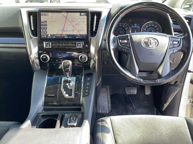 トヨタ アルファード S Cパッケージ 宮城県 2016(平28)年 7.8万km ラグジュアリーホワイトパールクリスタルシャインガラスフレーク ワンオーナー/社外メモリナビ　Alpine１１型ナビ/【フルセグ・DVD再生可・CD・Bluetooth】/社外Alpineフリップダウンモニター/両側パワースライドドア/バックカメラ/ビルトインETC/プリクラッシュセーフティシステム/レーダークルーズコントロール/インテリジェントクリアランスソナー/パワーバックドア/横滑り防止機能/アイドリングストップ/サンシェード/ステアリングヒーター/一列目二列目パワーシート/運転席メモリーシート/プッシュスタート/スマートキー/スペアキーあり/新車保証書/取扱説明書