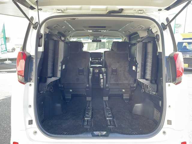 トヨタ アルファード S Cパッケージ 宮城県 2016(平28)年 7.8万km ラグジュアリーホワイトパールクリスタルシャインガラスフレーク ワンオーナー/社外メモリナビ　Alpine１１型ナビ/【フルセグ・DVD再生可・CD・Bluetooth】/社外Alpineフリップダウンモニター/両側パワースライドドア/バックカメラ/ビルトインETC/プリクラッシュセーフティシステム/レーダークルーズコントロール/インテリジェントクリアランスソナー/パワーバックドア/横滑り防止機能/アイドリングストップ/サンシェード/ステアリングヒーター/一列目二列目パワーシート/運転席メモリーシート/プッシュスタート/スマートキー/スペアキーあり/新車保証書/取扱説明書